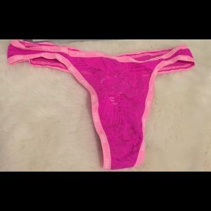 Pink Thong Panties